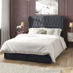 Aadvik Tufted Upholstered Standard Bed Wayfair